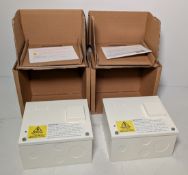 2x Matt:e SP-EVCP-R single phase EV voltage monitoring and protection unit - W 180 x D 100 x H 170mm