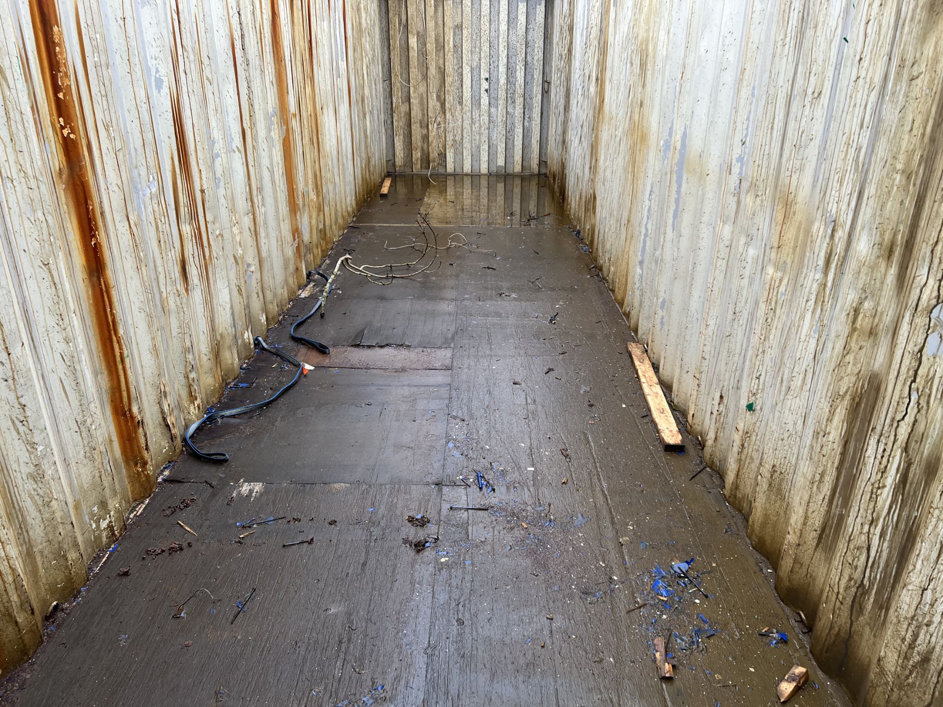40ft open top storage and transport container - L 40ft x W 8ft x H 9.5ft - Image 8 of 10