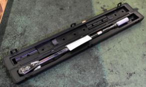 Snap-on QD4R600A torque wrench with storage case - 169-779nm (100-800 ft.lb)