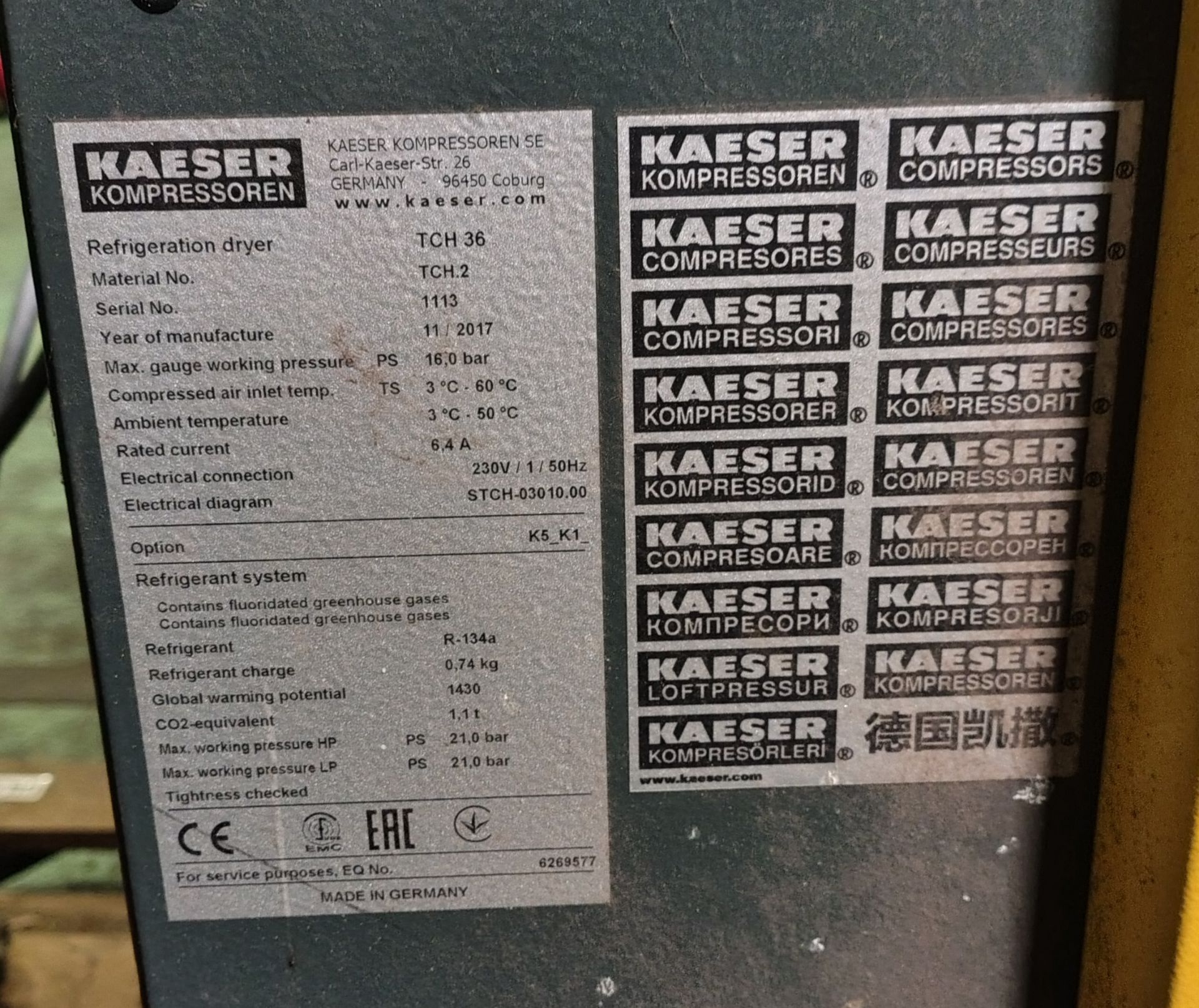 Kaeser HPC ASK34 compressor with extras - full details in the description - Image 22 of 24