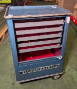 Gedore adjacent 2000 portable tool trolley - L 630 x W 540 x H 920mm