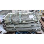 3x Large heavy-duty fabric covers – dimensions and configuration unknown