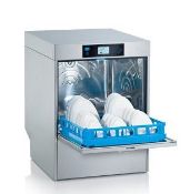Meiko M-iClean UM stainless steel undercounter dishwasher - SN: 10536833 - W 600 x D 600 x H 850mm