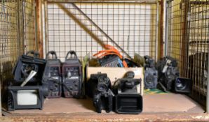 Collection of digital cameras and camcorder equipment - full details in the description