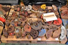 Mixed collection of pipe bending tools - 141kg