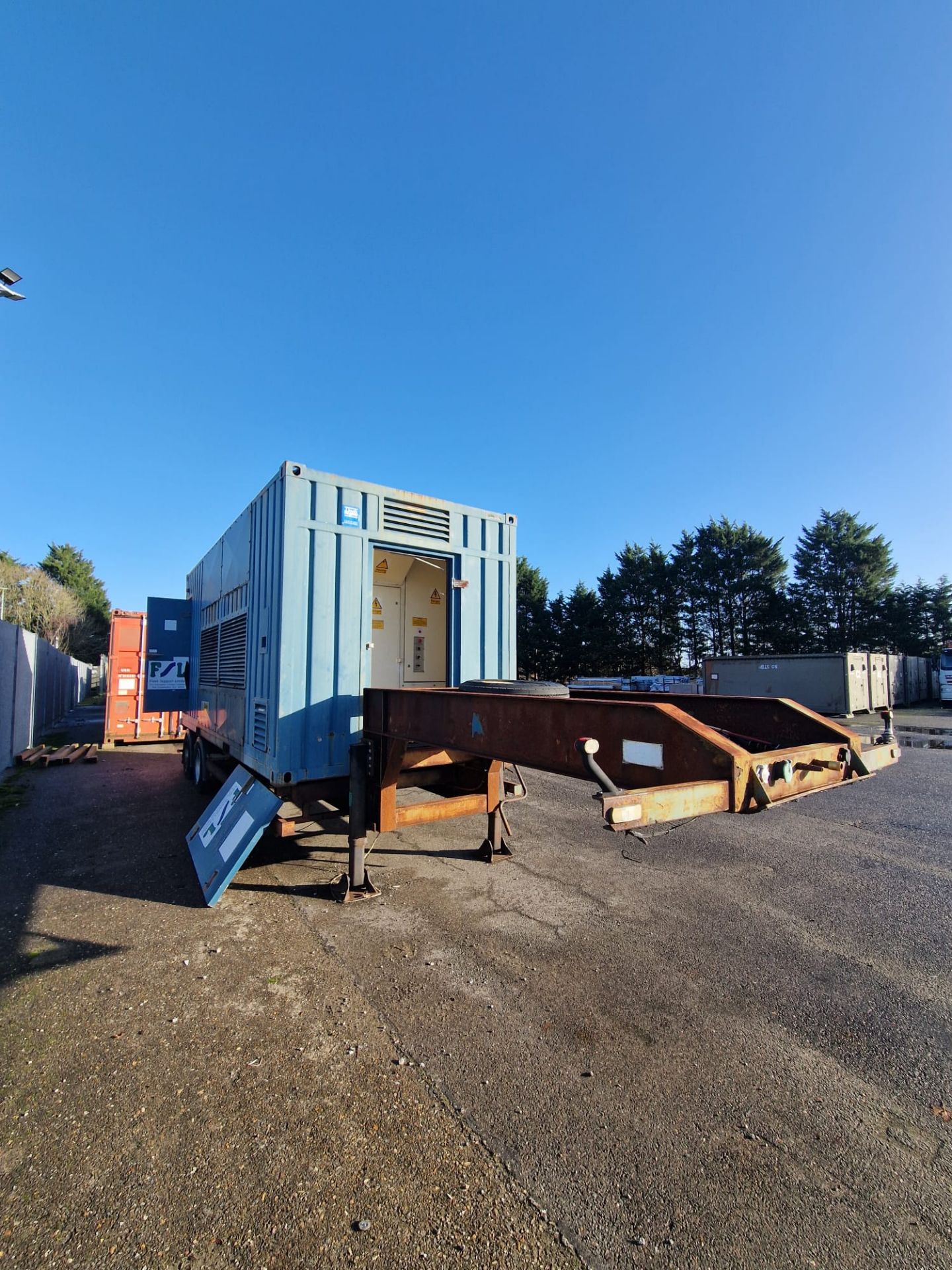 Crestchic Loadbanks 3097kW reactive load bank & twin axle trailer - full details in the desc. - Image 8 of 37