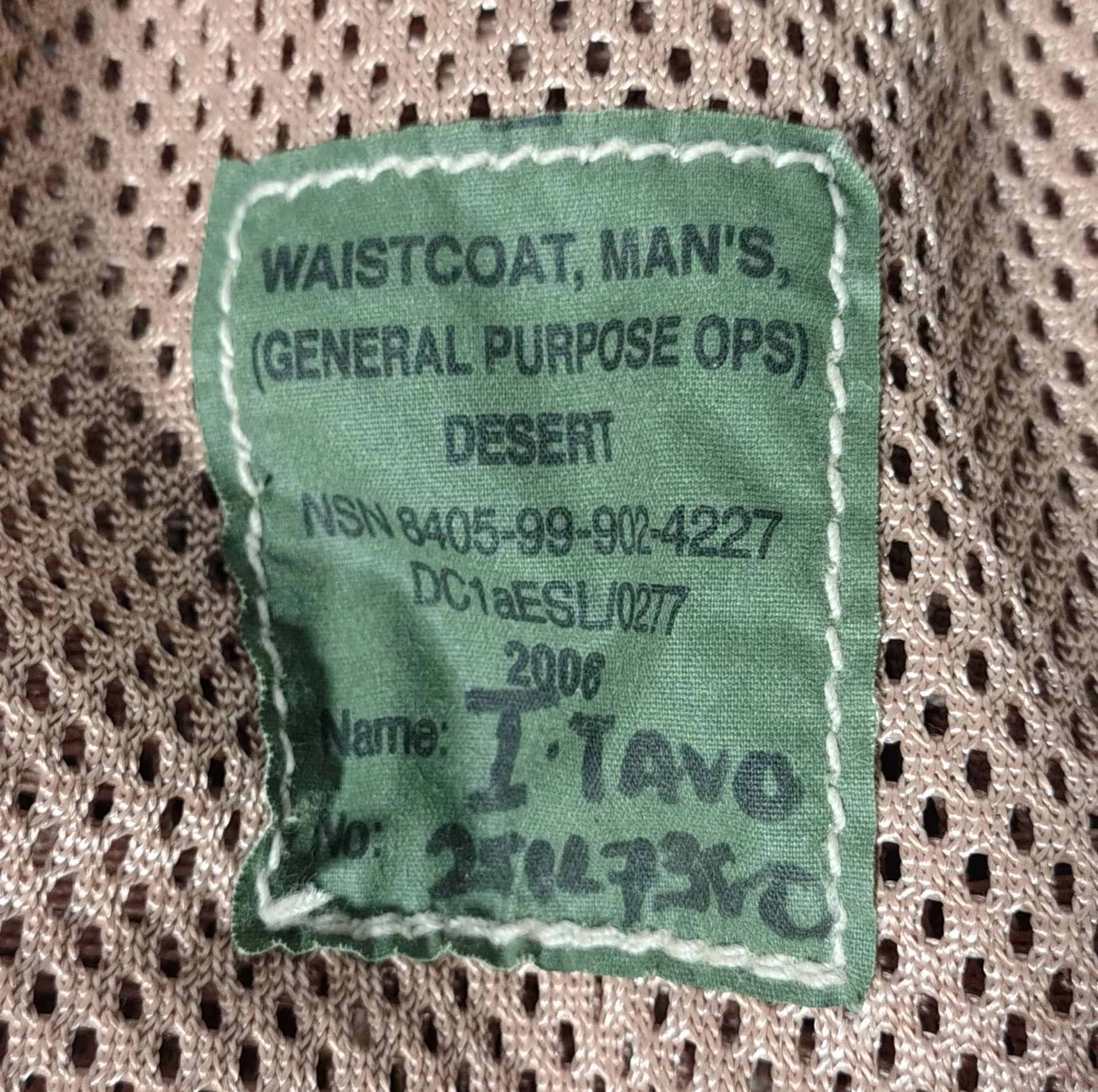 Various types of ex-military desert accessories - 154kg – may require repair/be incomplete - Image 11 of 15