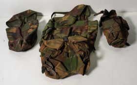 Various types of ex-military DPM accessories - 167kg – may require repair / be incomplete