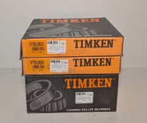 Timken tapered roller bearing equipment - full details in the description