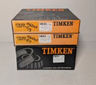 Timken tapered roller bearing equipment - full details in the description
