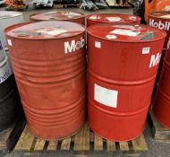 4x drums of Mobil & Terrestic oil/fluid - full details in the description