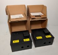 2x Matt:e SP-EVCP-R single phase EV voltage monitoring and protection unit - W 180 x D 100 x H 170mm