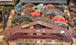 Mixed collection of pipe bending tools - 150kg