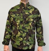 60x British Army DPM light weight combat jackets - mixed sizes