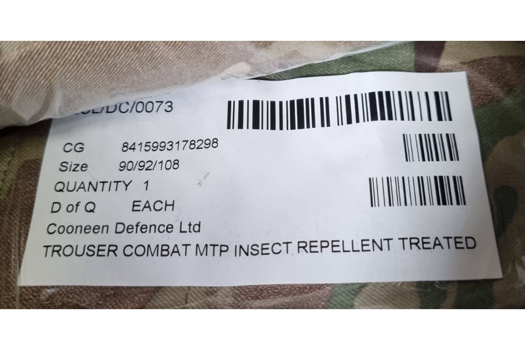10x British Army MTP combat trousers mixed types mixed sizes - Image 7 of 10
