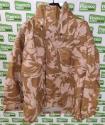 20x British Army Desert combat jackets MVP - mixed sizes