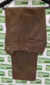 40x British Army No.2 dress trousers - Olive - mixed sizes