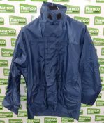 70x British RAF foul weather jackets - Blue - mixed sizes