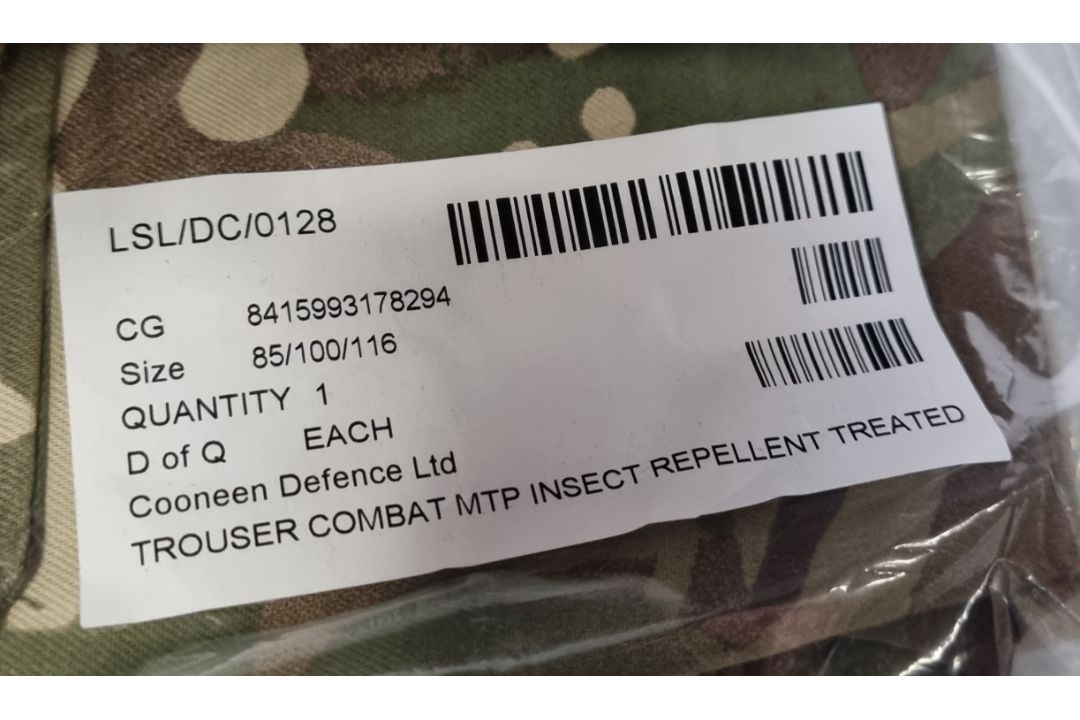 10x British Army MTP combat trousers mixed types mixed sizes - Image 5 of 9
