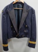 British forces - Blue short dress jacket - unknown size - no label