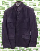95x British Forces No 1 dress jackets - Blue - mixed sizes