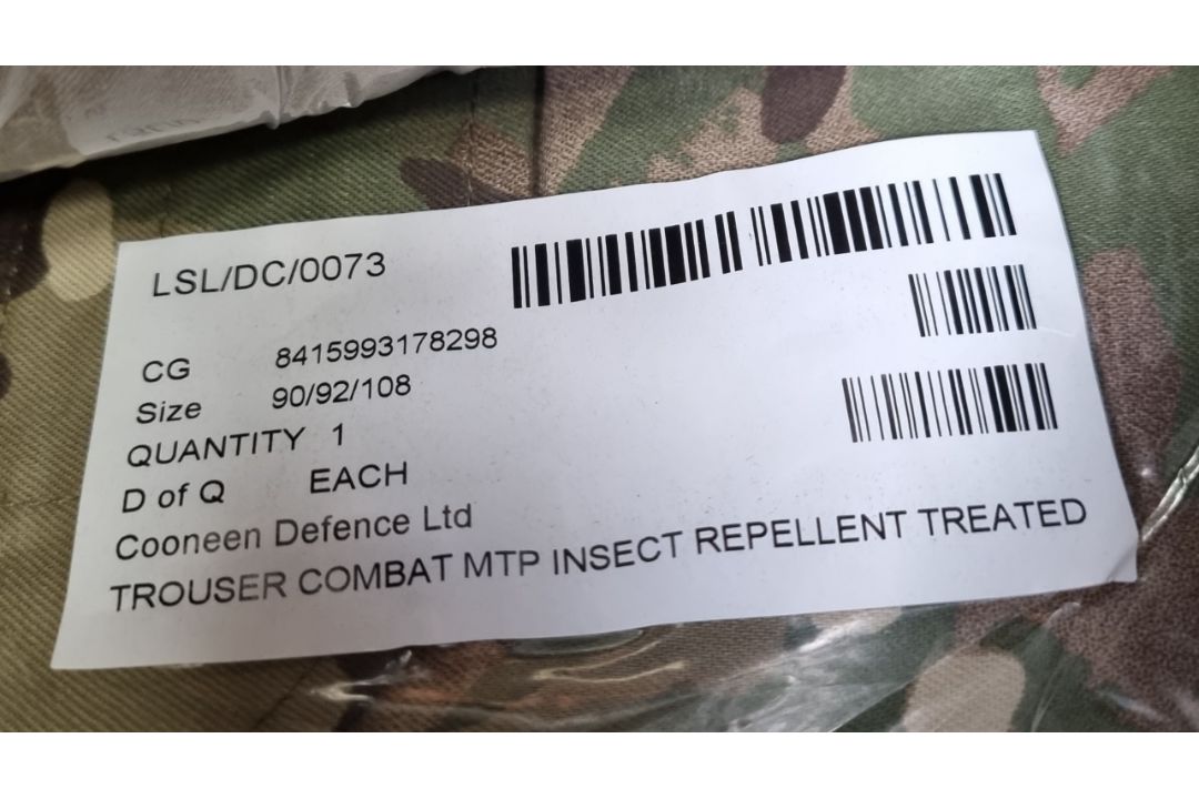 10x British Army MTP combat trousers mixed types mixed sizes - Image 9 of 10