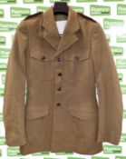 50x British Army No.2 Dress jackets - Olive - mixed sizes