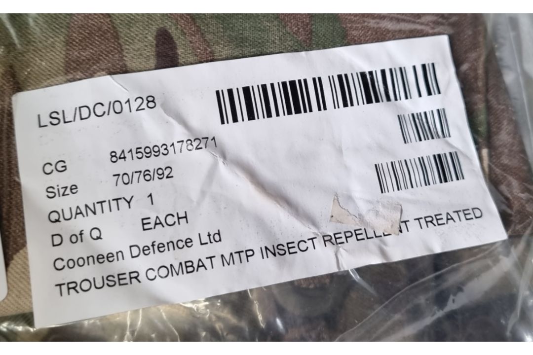10x British Army MTP combat trousers mixed types mixed sizes - Image 4 of 9