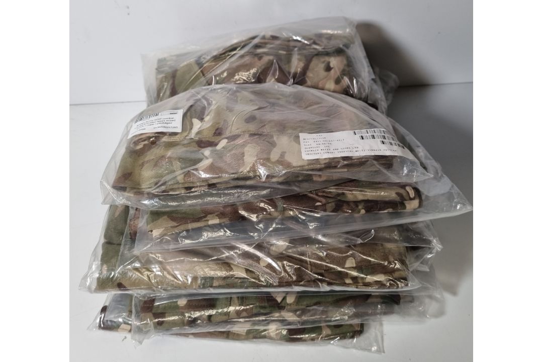 10x British Army MTP combat trousers mixed types mixed sizes - Image 1 of 9