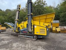 Keestrak K3 track mounted mobile screener - year 2023 - 2353 hours - owned from new