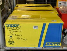 3x boxes of Pentair PTF 10 inch Caddy pyramid roof support - 10 units per box