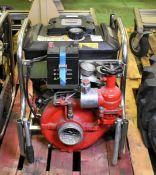 Godiva PowerFlow 8/5 portable water pump with Briggs and Stratton 356447 petrol motor