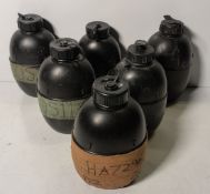 British Forces plastic water canteens - 103kg - may be incomplete
