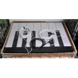 Big Piano oversized foot operated synthesizer - W 2260 x D 925 x H 40mm