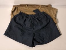 Various types of ex-military clothing - 148kg - may require repair or be as spares