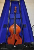 Roderich Paesold double bass in hard storage case - Serial No: 590P