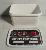 Box of 20x JSP PPE Protector storage containers for respirators