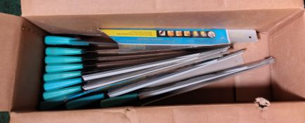 Box of 10x Starex 24 inch hand saws with plastic handles