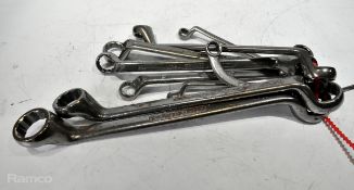 Bundle of ring spanners - various sizes