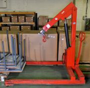 CAM Equipment FC1500 SPECIAL 1500kg engine hoist/workshop crane - W 1320 x D 1520 x H 1740mm