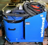 Wieland MS-30 400V portable vacuum suction unit - Serial No : 0012665 - W 520 x D 900 x H 800mm