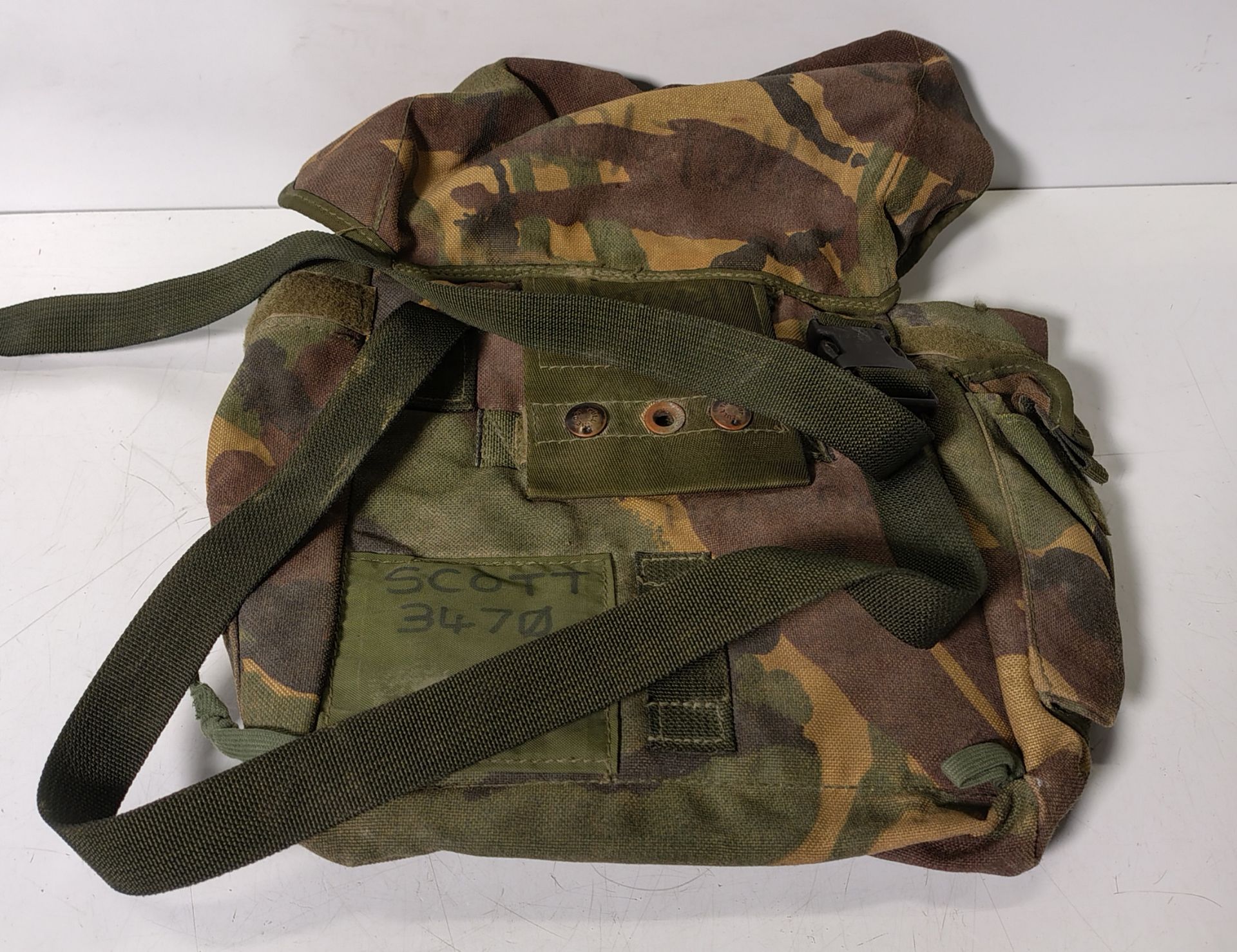 Various types of ex-military DPM accessories - 144kg – may require repair/be incomplete - Image 8 of 17