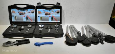 Henco pipe bending and deburring tools - full details in the description
