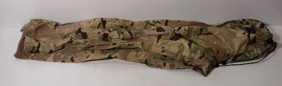 Various types of ex-military camo clothing - may include accessories - 174kg – may require repair