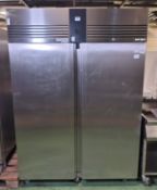 Foster EcoPro G2 EP1440H double door stainless steel fridge - W 1440 x D 820 x H 2070mm
