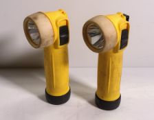 2x Wolf Atex angled safety torches