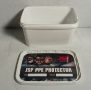 Box of 20x JSP PPE Protector storage containers for respirators