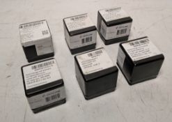 6x Giss Cutline Pince ER40 collets - mixed sizes