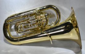 Besson Sovereign BE982 tuba in hard storage case - Serial No: 904354