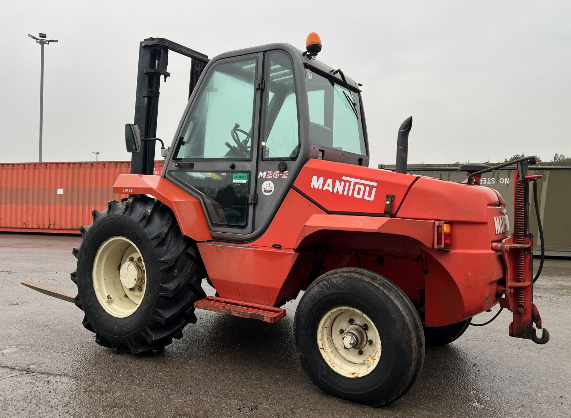 Manitou M26-2 rough terrain forklift - 2002 model - 2560 hours - full details in the description - Image 8 of 31